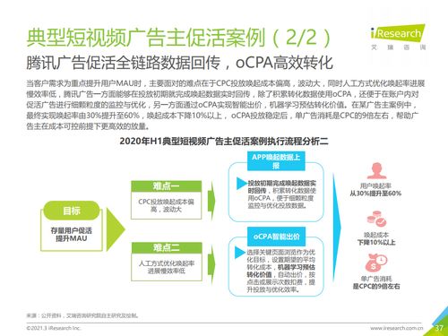 艾瑞咨詢 2020上半年中國互聯網服務典型細分行業廣告主營銷策略研究報告