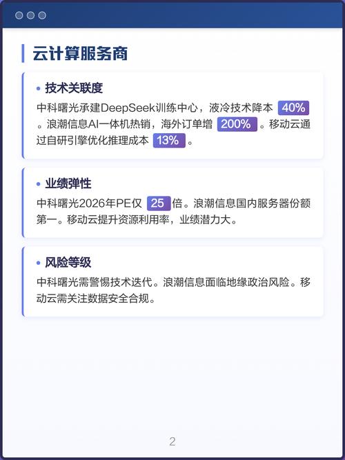 ai芯片龍頭與云計(jì)算服務(wù)商深度解析